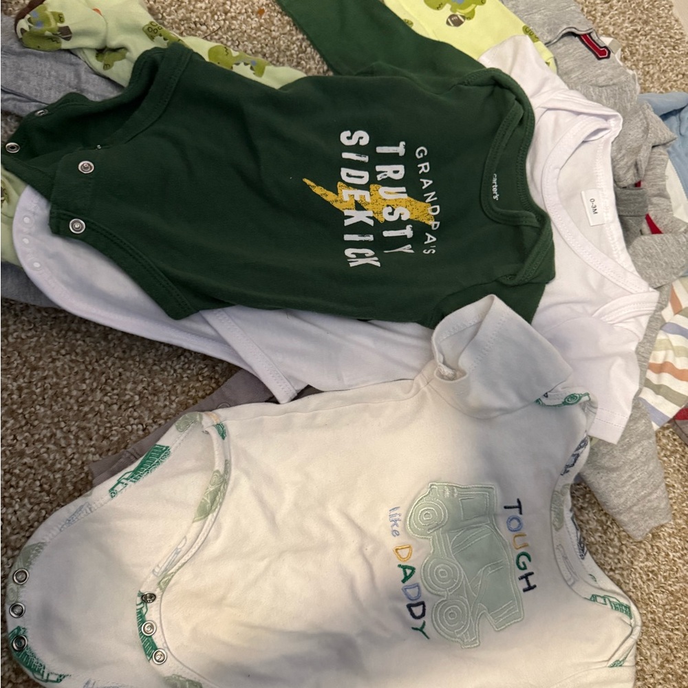 Baby boy clothes mixed sizes newborn-6m - Picture 10 of 14